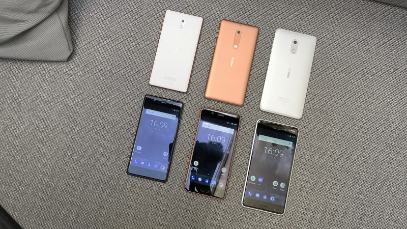 Nokia 3, Nokia 5 a Nokia 6