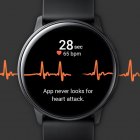 Samsung Galaxy Watch EKG záznam