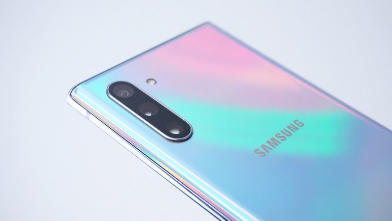 Samsung Galaxy Note 10 - farba Aura Glow