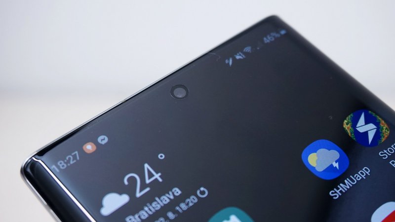 Samsung Galaxy Note 10 - fólia na displeji