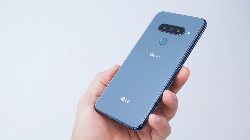 LG G8S ThinQ - zadná stena