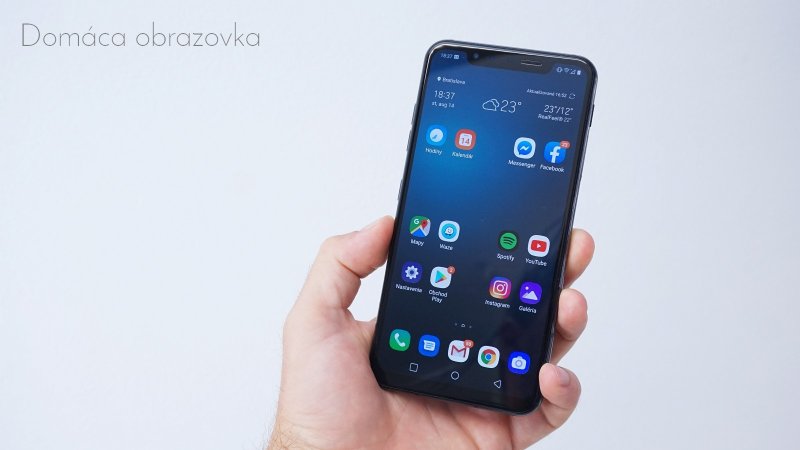 LG G8S ThinQ - domáca obrazovka