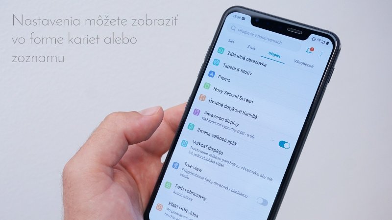 LG G8S ThinQ - nastavenia telefónu