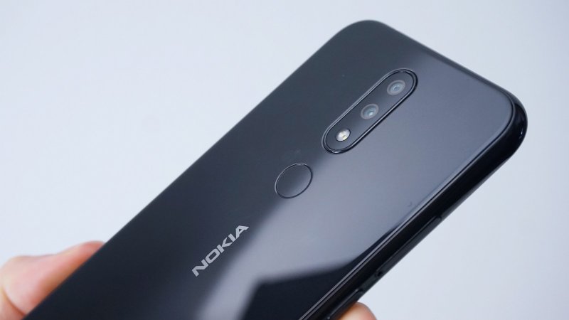 Nokia 4.2 - zadná stena, detail