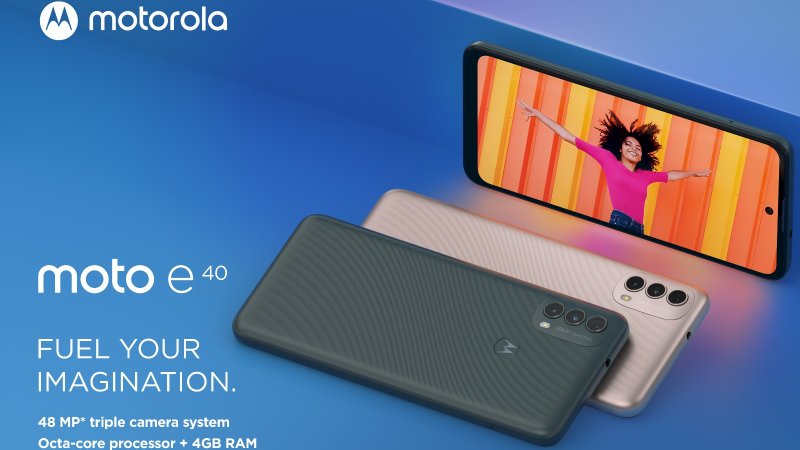 Motorola Moto E40 press image