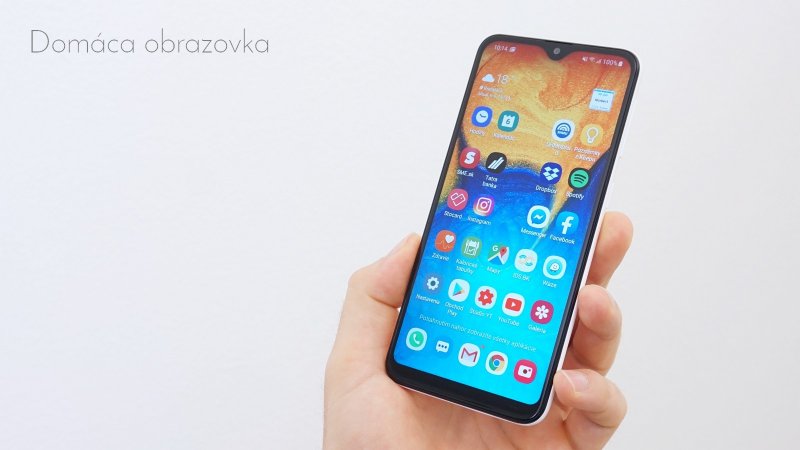 Samsung Galaxy A20e domáca obrazovka