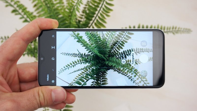 Samsung Galaxy A20e fotoaparát