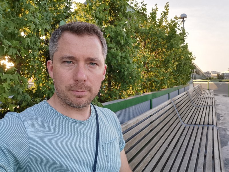 Honor 20 selfie záber prednou kamerou