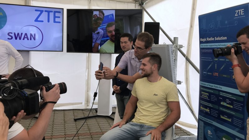 Prvý 5G videohovor na Slovensku