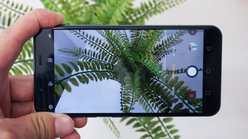 LG G8S ThinQ - prostredie fotoaparátu