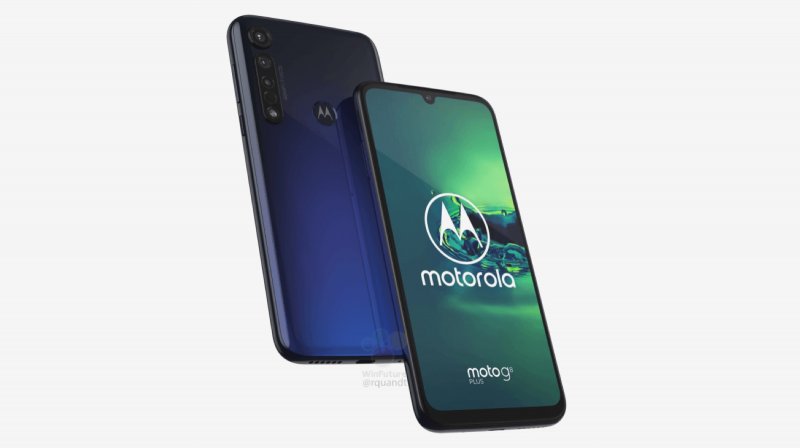 Motorola Moto G8 Plus render