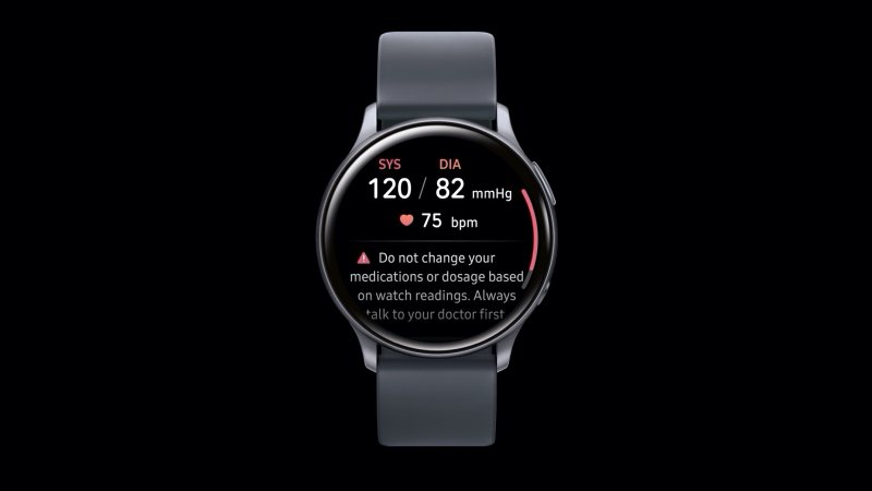 Samsung Galaxy Watch Active 2 - meranie tlaku krvi