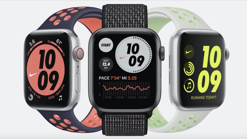 Apple Watch Series 6 Nike press image