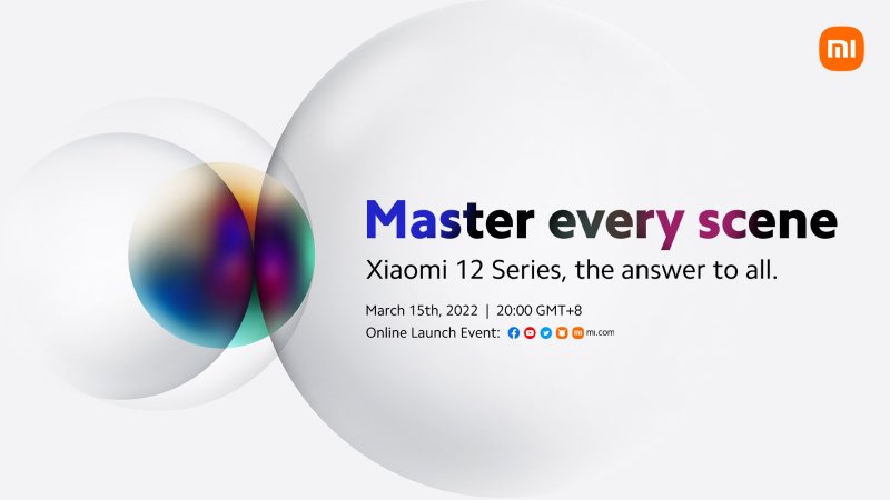 Globálne uvedenie série Xiaomi 12 prebehne 15. marca