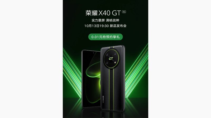 Herný smartfón Honor X40 GT príde 13. októbra