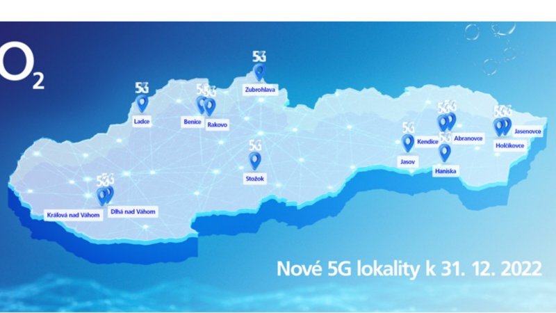 O2: 5G sieť dostupná už pre 37 % populácie Slovenska