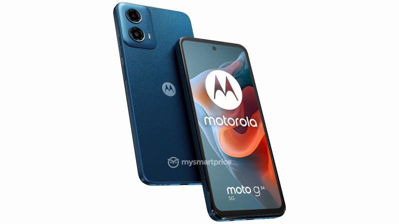 Motorola Moto G34 render