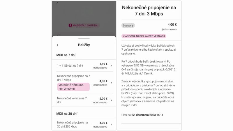 Telekom ponúka Mixi balíček Nekonečné dáta s rýchlosťou 3 Mbps za 4 eurá