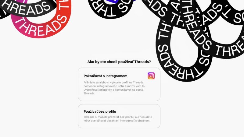 Sociálna sieť Threads je dostupná už aj na Slovensku